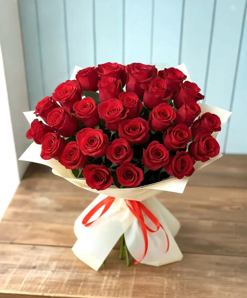 Букет 29 Красных роз в Синдор