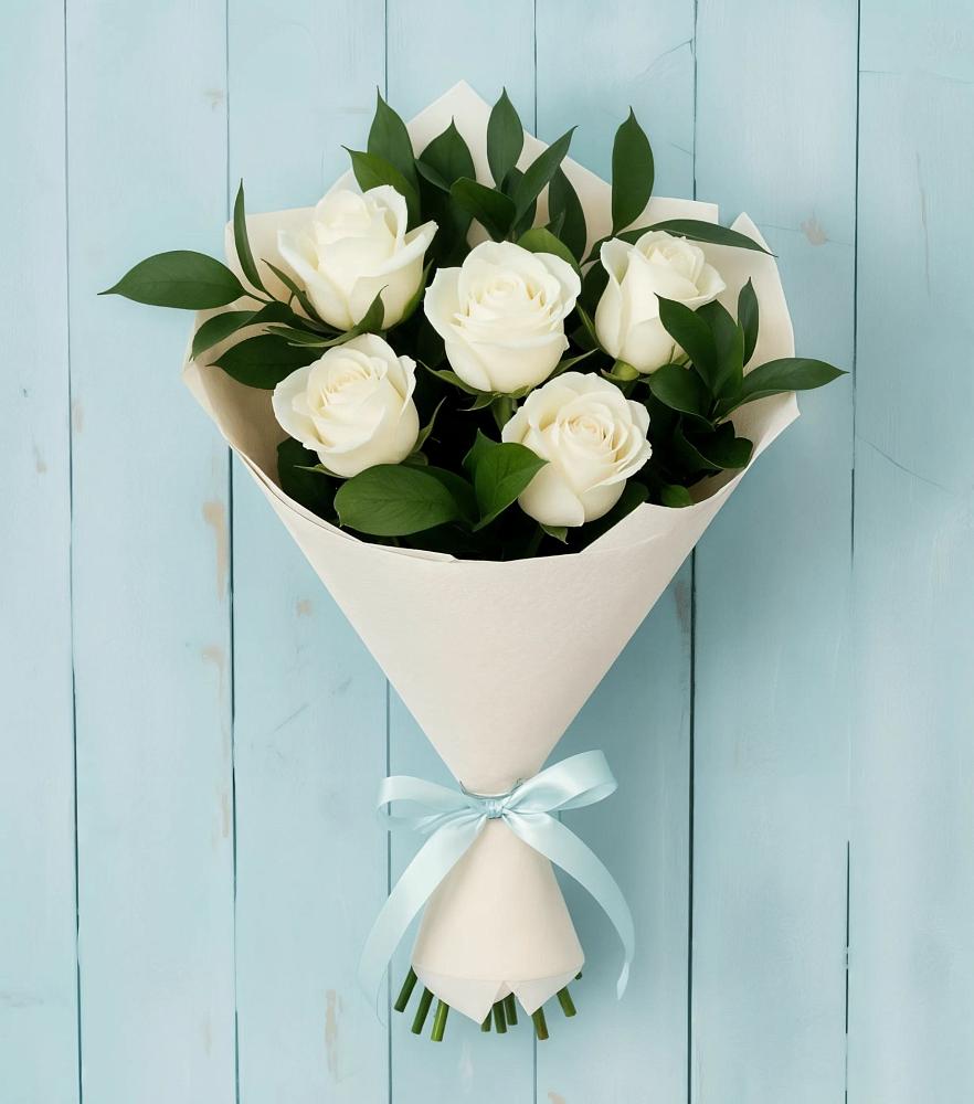 Букет цветов из: Розы в Синдор