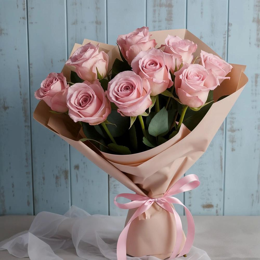 Букет цветов из: Розы в Синдор