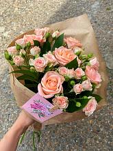 Букет цветов из:  Розы #REPLACE_PRED# Синдор