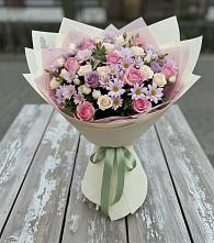 Букет цветов из:  Розы и Хризантемы #REPLACE_PRED# Синдор