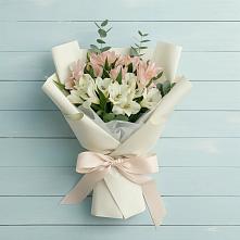 Букет цветов из:  Альстромерии #REPLACE_PRED# Синдор