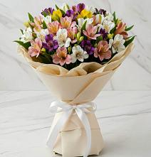Букет цветов из:  Альстромерии в Синдор
