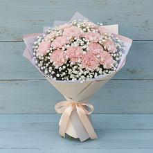 Букет цветов из:  Гвоздики в Синдор