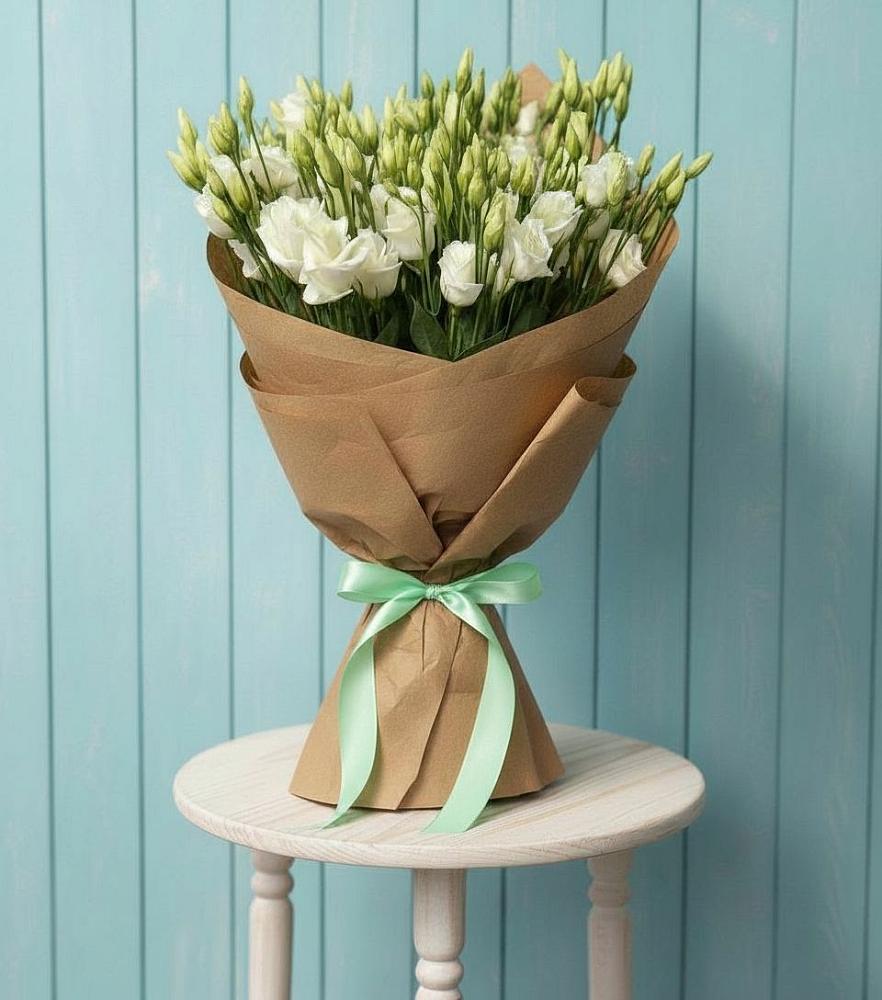 Букет цветов из: Лизиантусы в Синдор