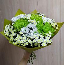 Букет цветов из:  Хризантемы #REPLACE_PRED# Синдор