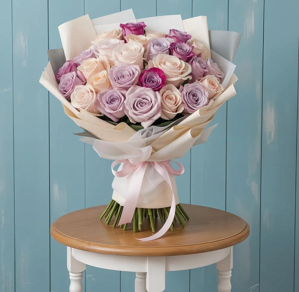 Букет цветов из: Розы в Синдор