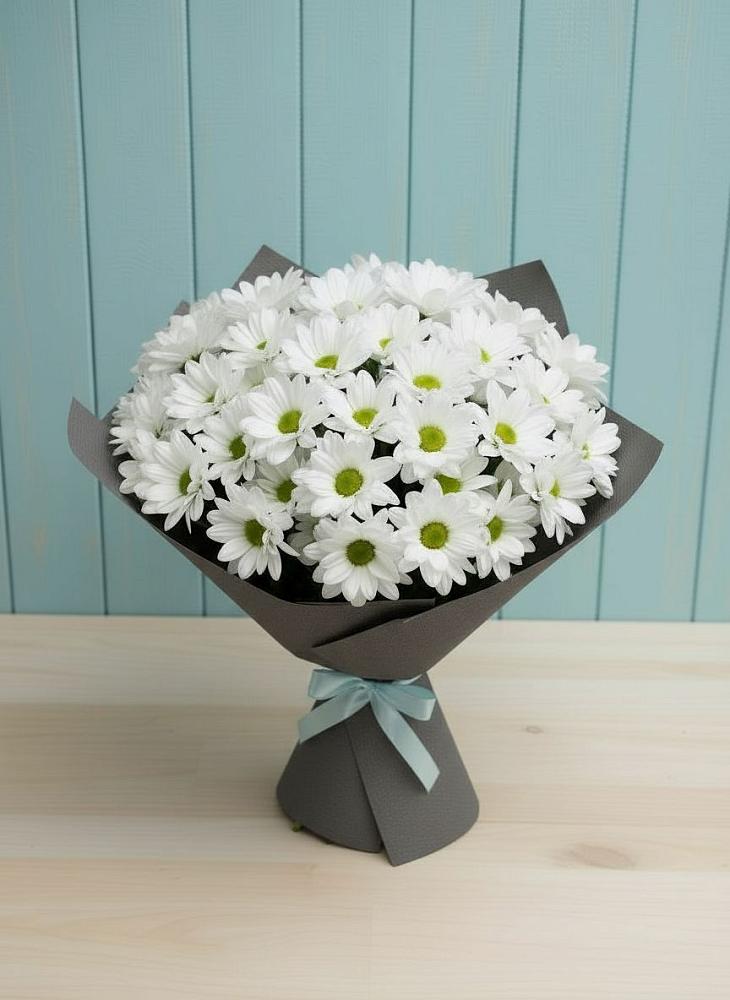 Букет цветов из: Хризантемы в Синдор