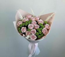 Букет цветов из:  Розы и Хризантемы в Синдор