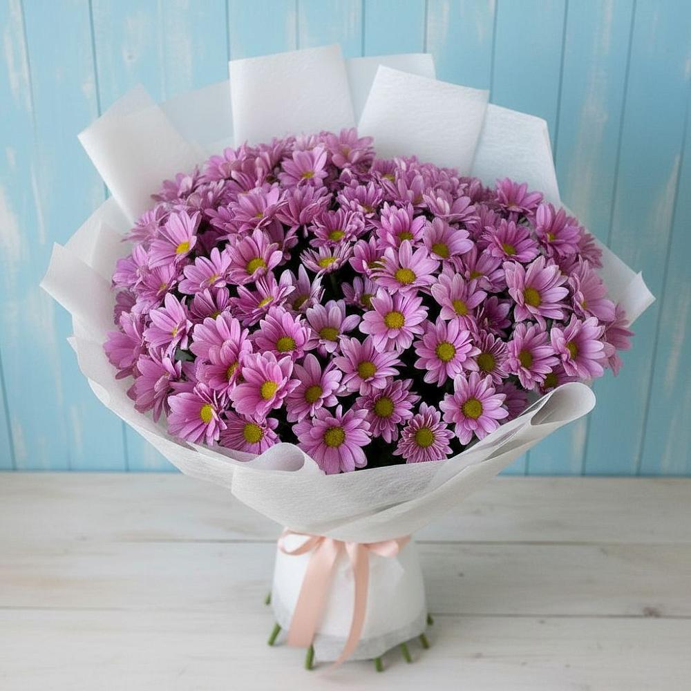 Букет цветов из: Хризантемы в Синдор