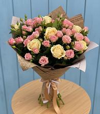 Букет цветов из:  Розы в Синдор