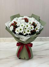 Букет цветов из:  Хризантемы #REPLACE_PRED# Синдор