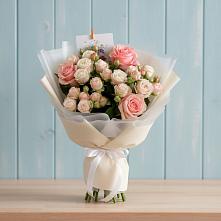 Букет цветов из:  Розы #REPLACE_PRED# Синдор