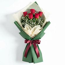 Букет цветов из:  Розы в Синдор
