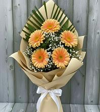 Букет цветов из:  Герберы в Синдор