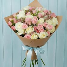 Букет цветов из:  Розы в Синдор